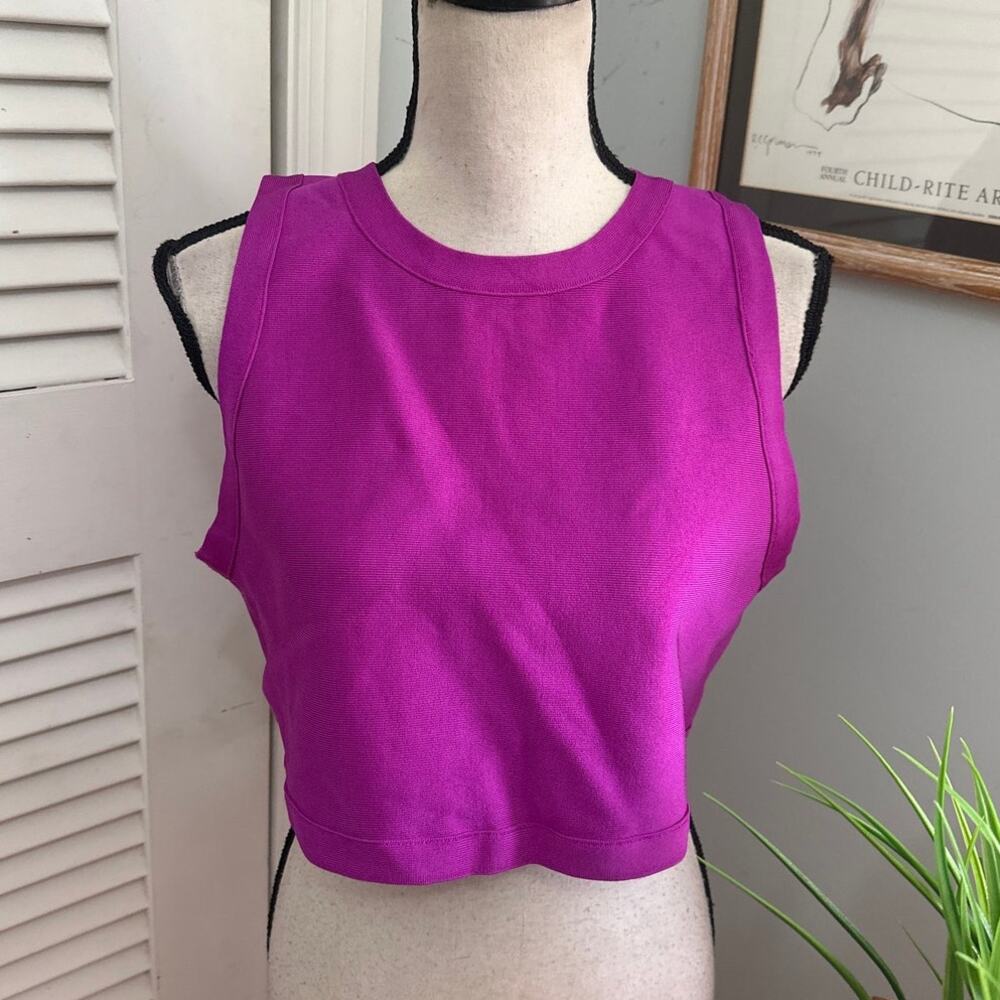Skins Swim Womens 3X Purple Lollipop High Neck Tank Beach Resort